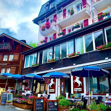 Weisses Roessli Hotel Leukerbad Exterior photo