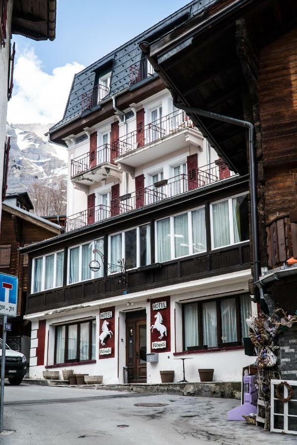 Weisses Roessli Hotel Leukerbad Exterior photo